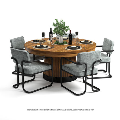 Ram Game PRODCHR - Prohibition Game / Dining Chair-Gray