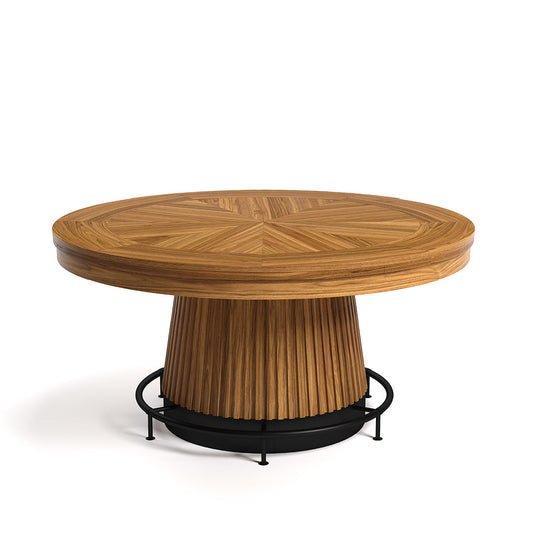 Ram Game PRO60DIN - Dining Top for Prohibition 60" Poker Table -Walnut