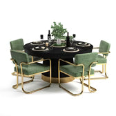 Ram Game PRO60TBL - Prohibition 60" Poker Table Black