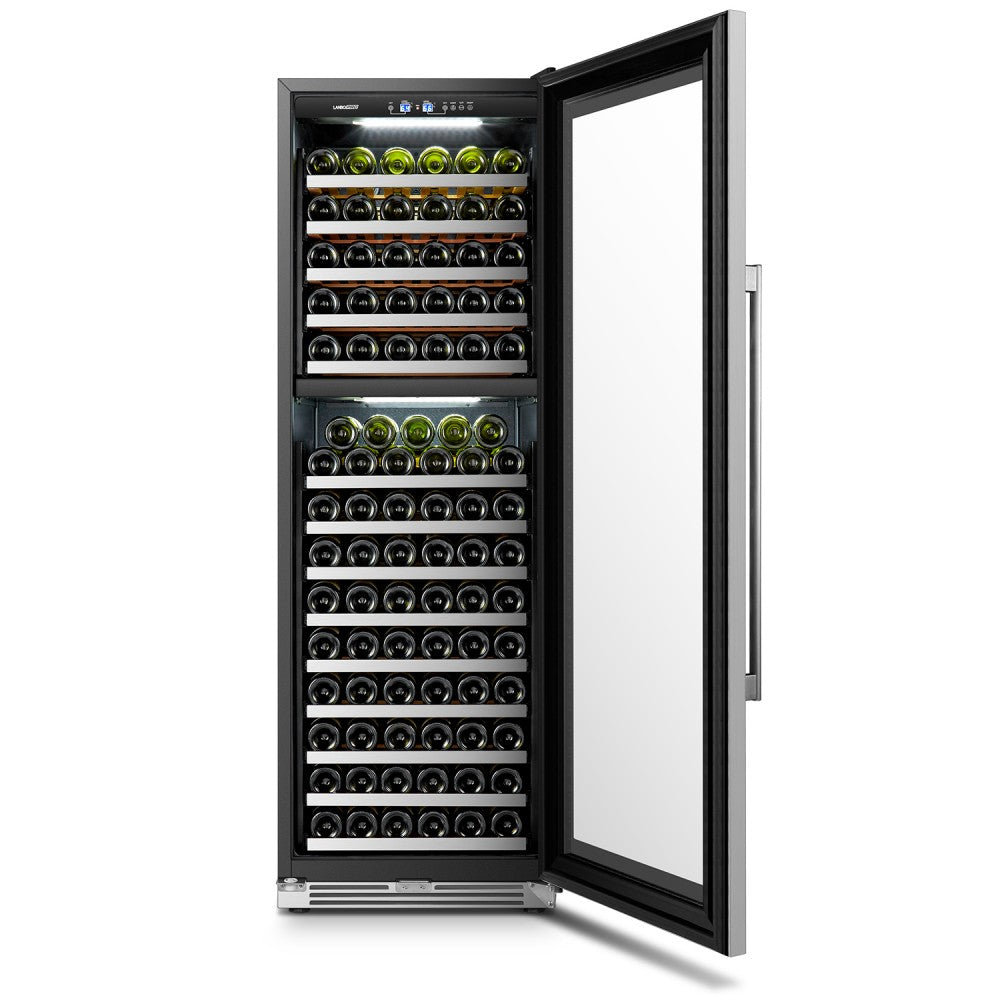 Lanbo Appliances pro 153 Bottle Dual Zone Wine Cooler