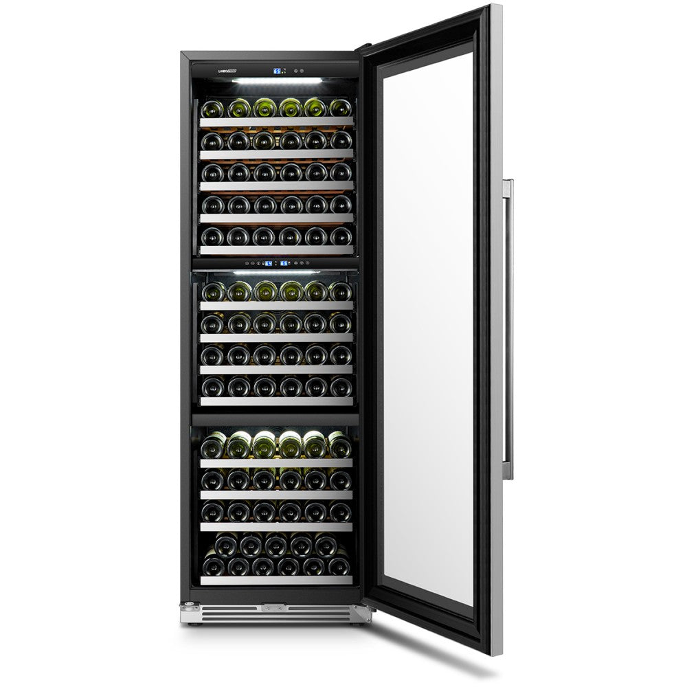 Lanbo Appliances pro 143 Bottle Triple Zone Wine Cooler