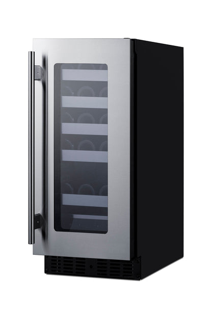 Summit Appliance-15" Wide Built-In Wine Cellar, ADA Compliant
