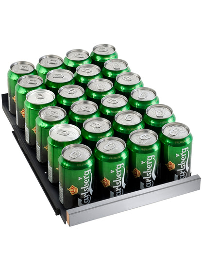 Allavino 15-Inch Wide FlexCount II Tru-Vino Stainless Steel Right Hinge Beverage Center