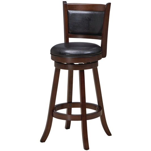 Ram Game BBSTL - Padded Back Swivel Barstool - Cappuccion