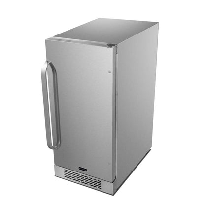 Whynter BOR-326FS 15" Built-In Energy Star 3.0 cu. ft. Indoor/Outdoor Beverage Refrigerator Cooler Weather Proof in Stainless Steel