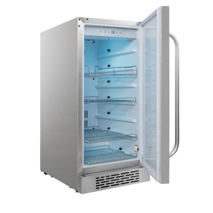 Whynter BOR-326FS 15" Built-In Energy Star 3.0 cu. ft. Indoor/Outdoor Beverage Refrigerator Cooler Weather Proof in Stainless Steel