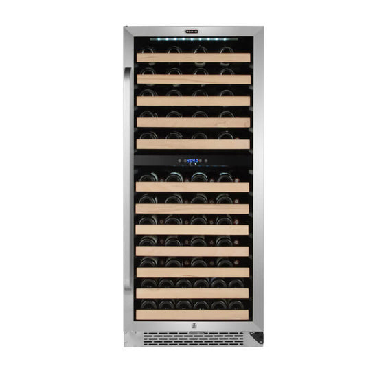 Whynter BWR-541STS/BWR-541STSa 24" Built-In Stainless Steel 54 Bottle Wine Refrigerator Cooler