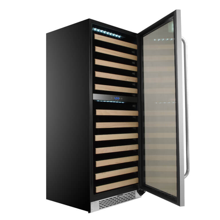 Whynter BWR-541STS/BWR-541STSa 24" Built-In Stainless Steel 54 Bottle Wine Refrigerator Cooler