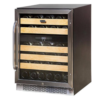 Whynter BWR-462DZ/BWR-462DZa 46 bottle Dual Temperature Zone Built-In Wine Refrigerator