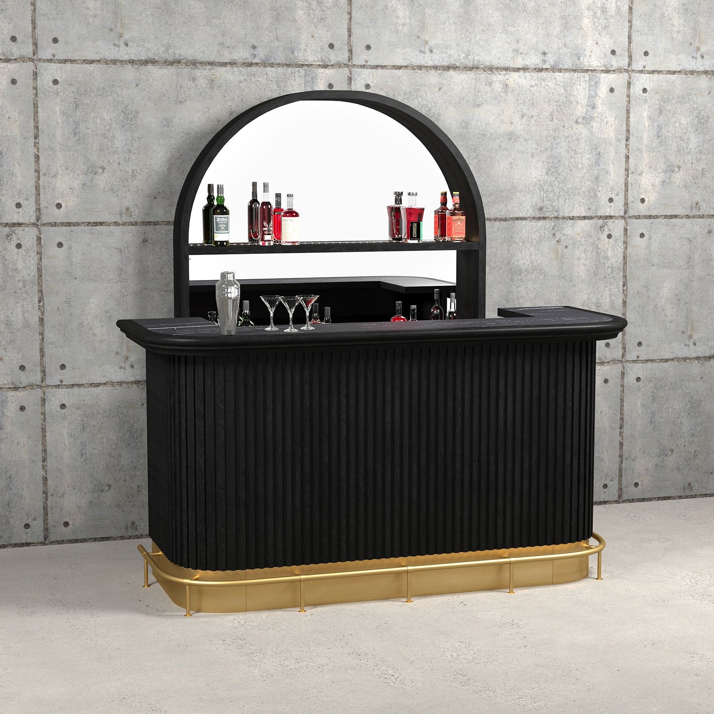 Ram Game PROBACBAR - Prohibition Back Bar Black