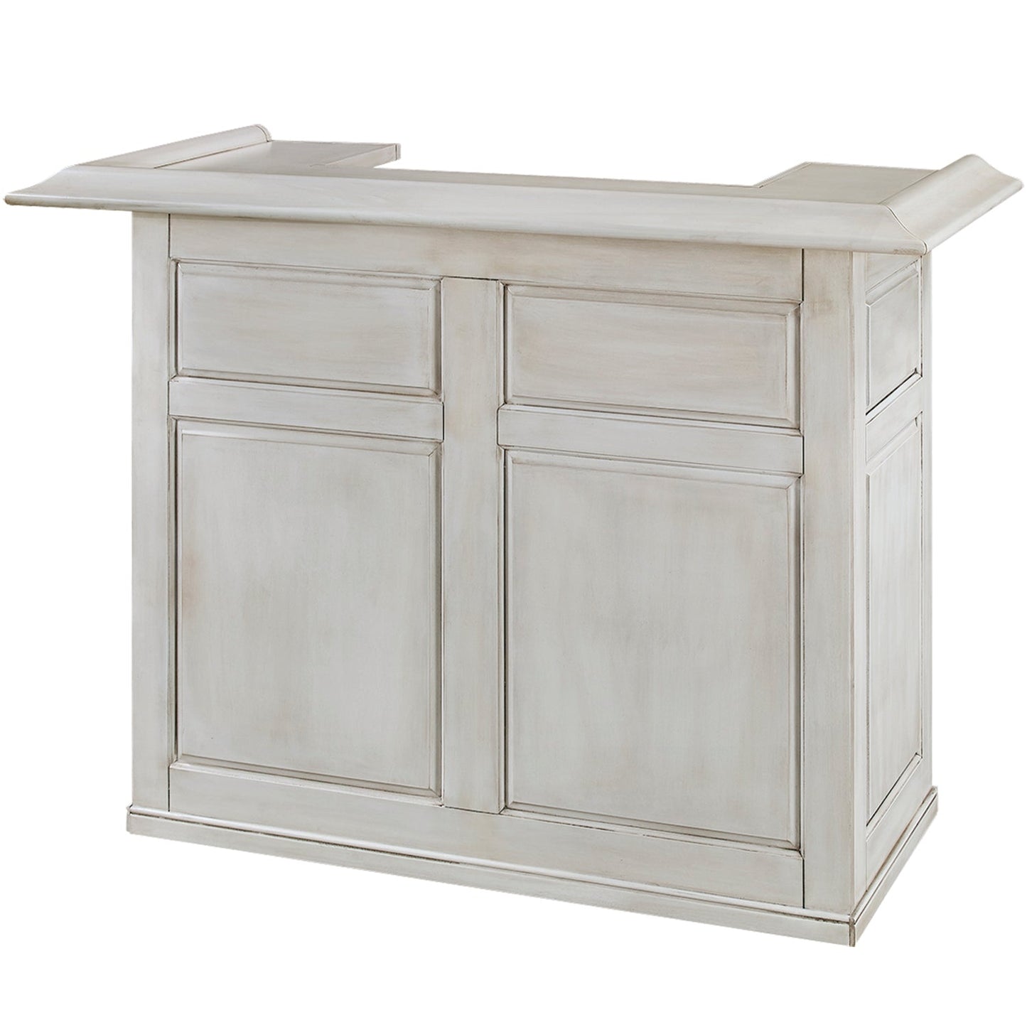 Ram Game DBAR60 - 60" English Pub Style Bar - Antique White