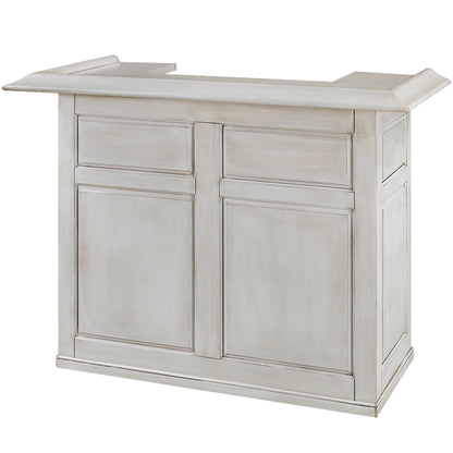 Ram Game DBAR60 - 60" English Pub Style Bar - Antique White