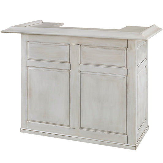 Ram Game DBAR60 - 60" English Pub Style Bar - Antique White