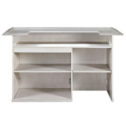 Ram Game DBAR72 - 72" Dry Pub Style Bar - Antique White