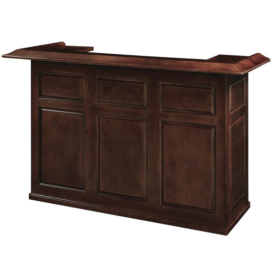 Ram Game DBAR72 - 72" Dry Pub Style Bar - Cappuccino