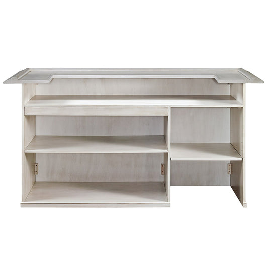 Ram Game DBAR72 - 84" Dry Pub Style Bar - Antique White