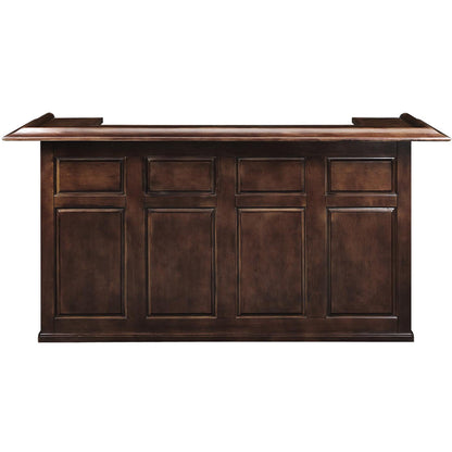 Ram Game DBAR72 - 84" Dry Pub Style Bar - Cappuccino