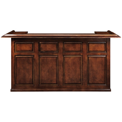 Ram Game DBAR72 - 84" Dry Pub Style Bar - Chestnut