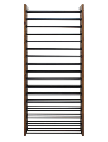 Vinotemp 17 Horizontal Display Rack with Wood Sides