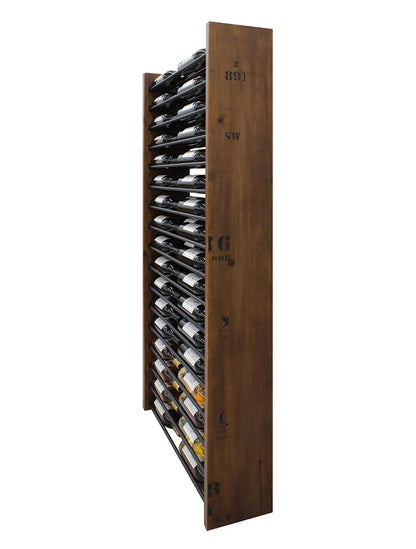 Vinotemp 17 Horizontal Display Rack with Wood Sides