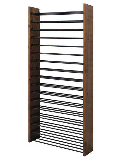 Vinotemp 17 Horizontal Display Rack with Wood Sides