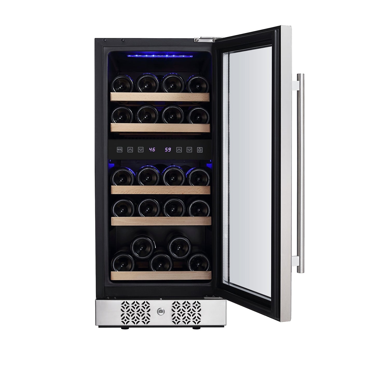 Empava 15 Inch Dual Zone Small  Wine Fridge