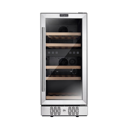 Empava 15 Inch Dual Zone Small  Wine Fridge