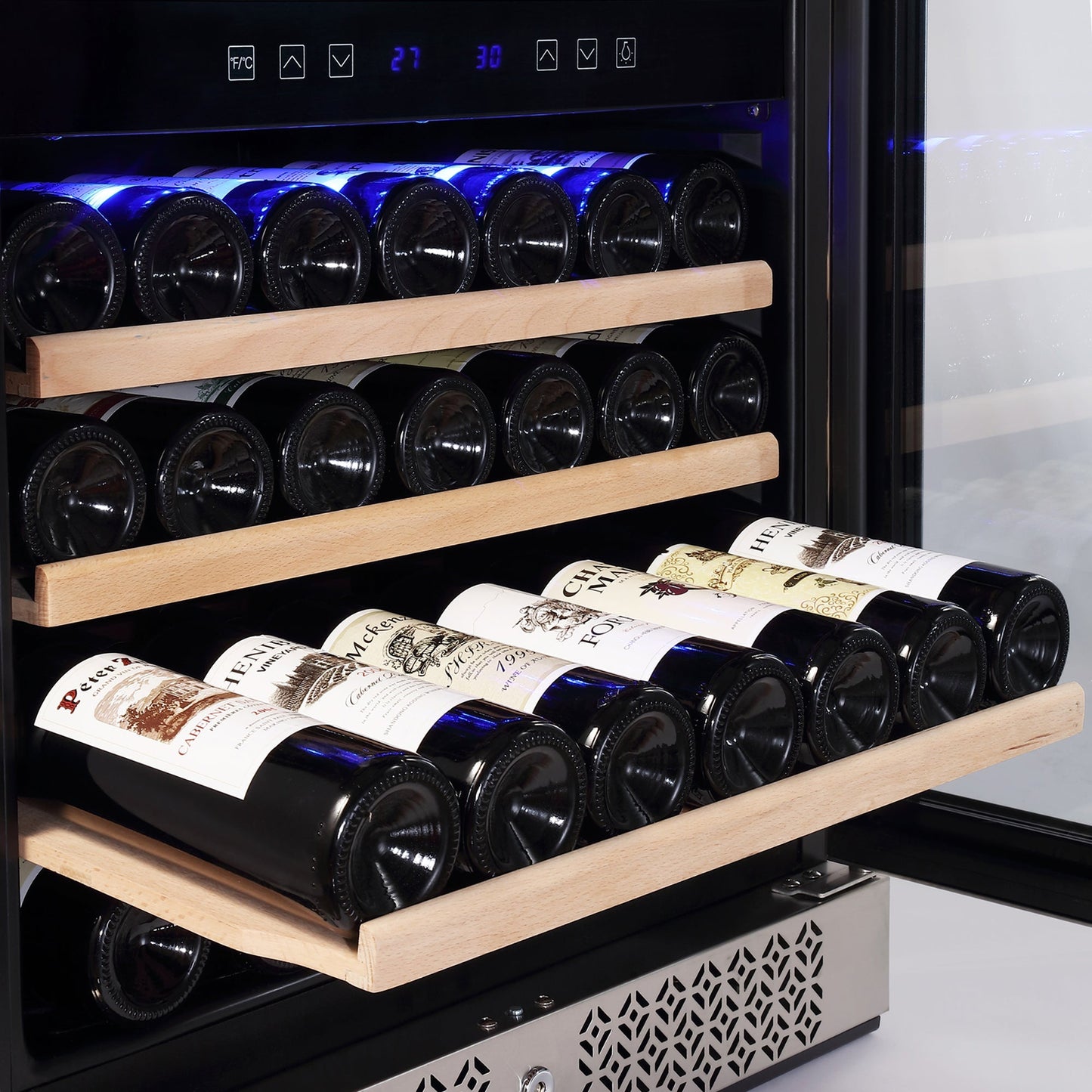 Empava 24 Inch Fridge Dual Zone Wine & Beverage Cooler
