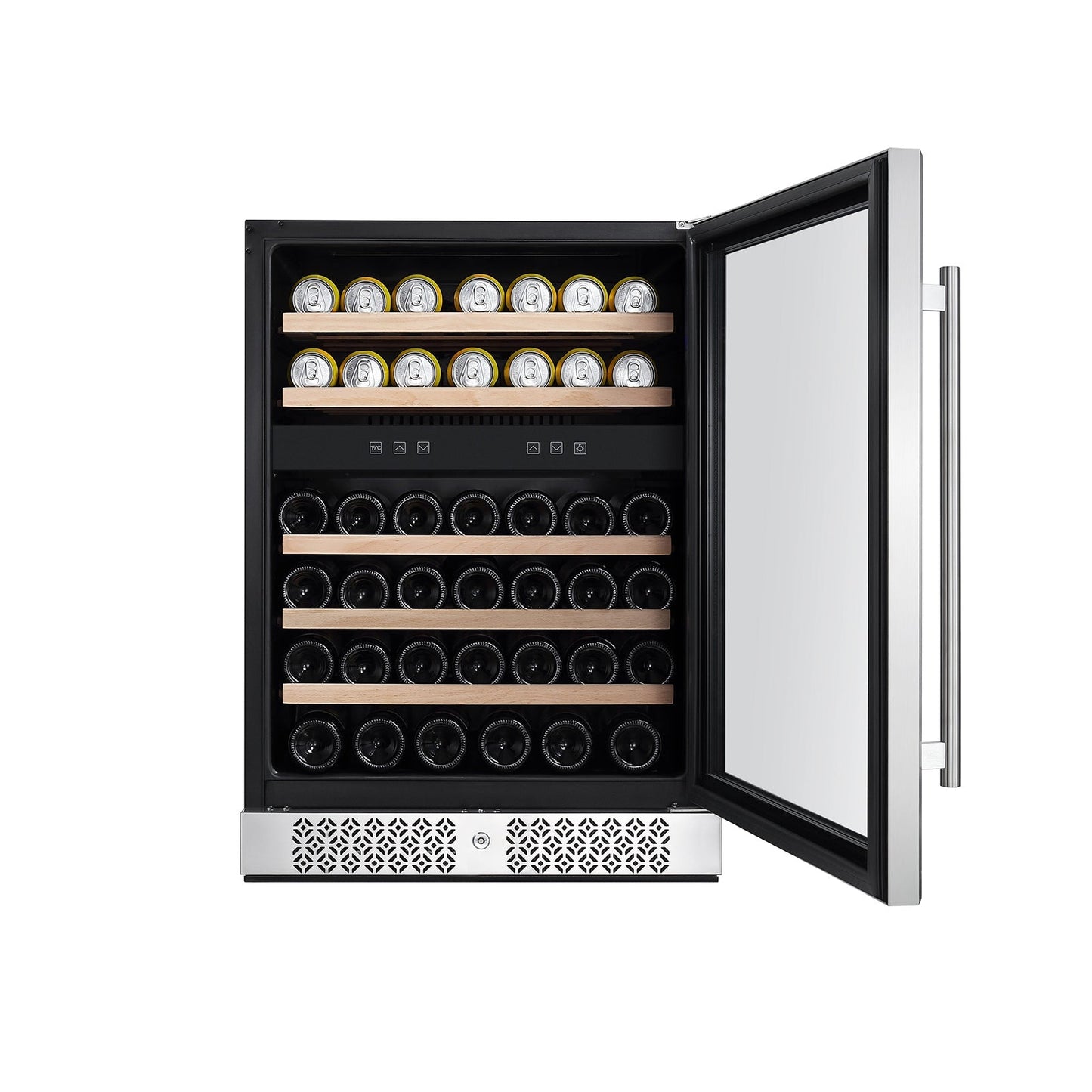 Empava 24 Inch Fridge Dual Zone Wine & Beverage Cooler