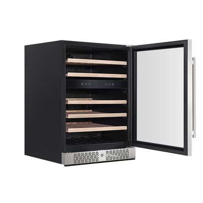 Empava 24 Inch Fridge Dual Zone Wine & Beverage Cooler