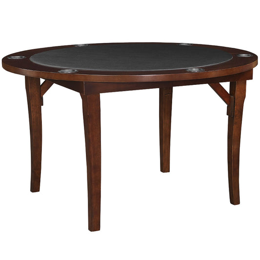 Ram Game 48"Folding Game Tabler - Cappuccino