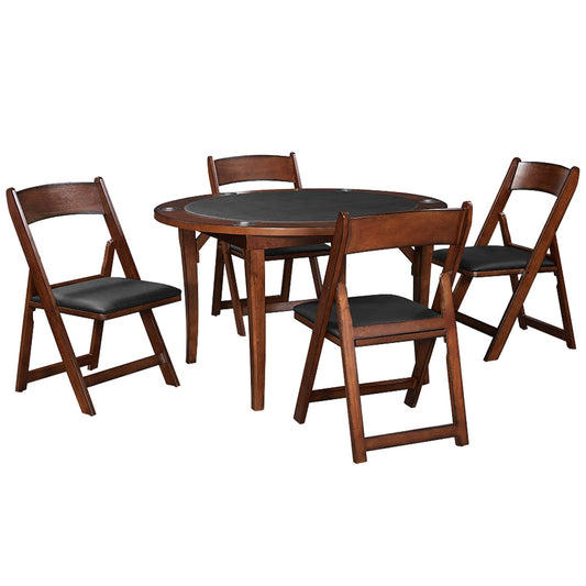 Ram Game 48"Folding Game Tabler - Chestnut