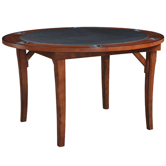 Ram Game 48"Folding Game Tabler - Chestnut
