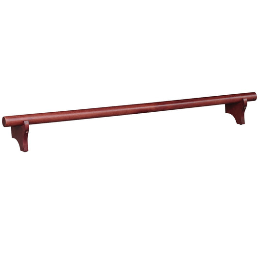 Ram Game 60" Dry Bar Foot Rail - English Tudor