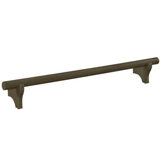 Ram Game 60" Dry Bar Foot Rail - Slate
