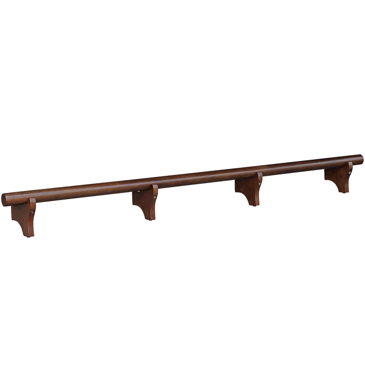 Ram Game 84" Dry Bar Foot Rail -CAPPUCCINO