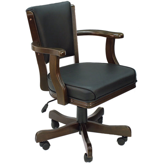 Ram Game Swivel Game Chair with Arms -Cappuccino
