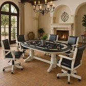 Ram Game Swivel Game Chair with Arms - Slate