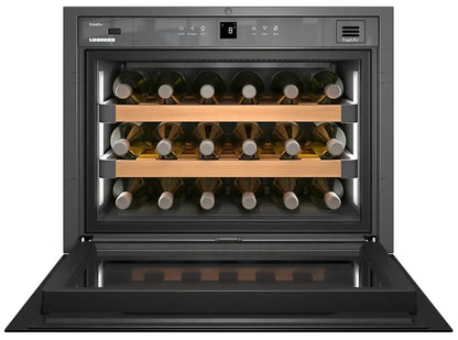 Liebherr 24" Built in Wine Single Zone - Back Glass