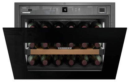 Liebherr 24" Built in Wine Single Zone - Back Glass