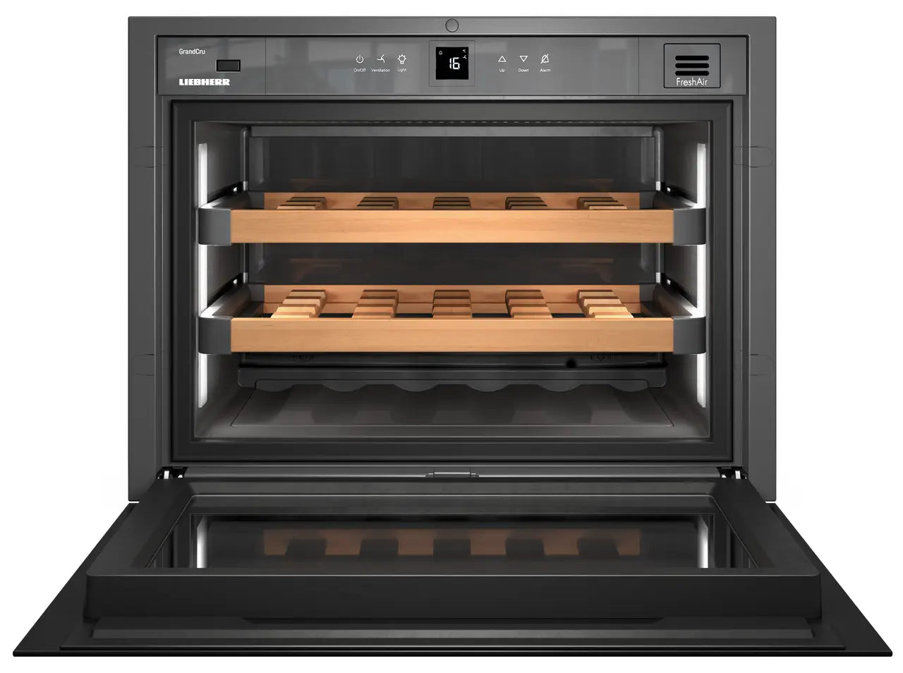 Liebherr 24" Built in Wine Single Zone - Back Glass