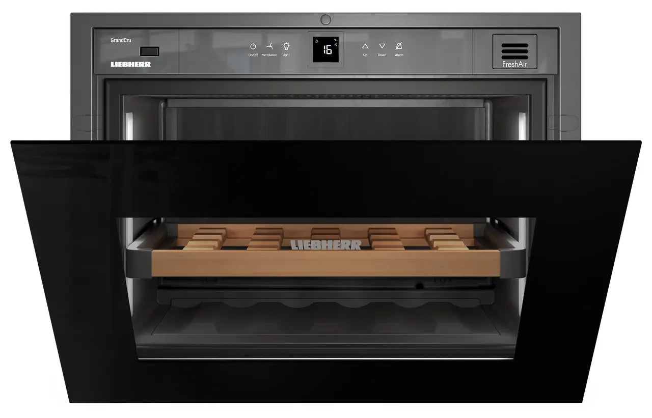 Liebherr 24" Built in Wine Single Zone - Back Glass