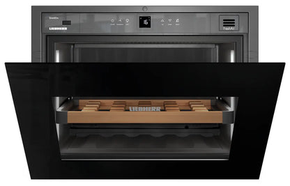 Liebherr 24" Built in Wine Single Zone - Back Glass