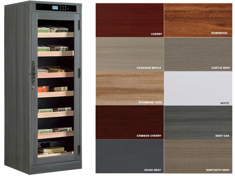 Prestige Import Group 2000 Ct. Electric Climate/Humidity Controlled Cabinet (Custom Finish)