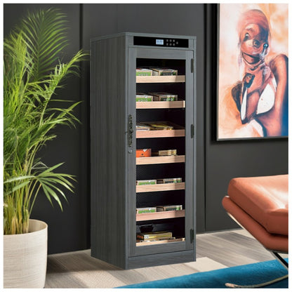 Prestige Import Group 2000 Ct. Electric Climate/Humidity Controlled Cabinet (Custom Finish)