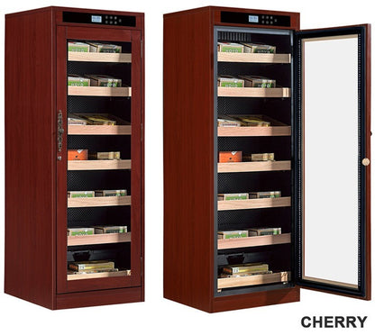 Prestige Import Group 2000 Ct. Electric Climate/Humidity Controlled Cabinet (Custom Finish)