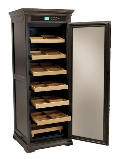 Prestige Import Group 2000 Ct. Electric Climate/Humidity Controlled Cabinet (Espresso)