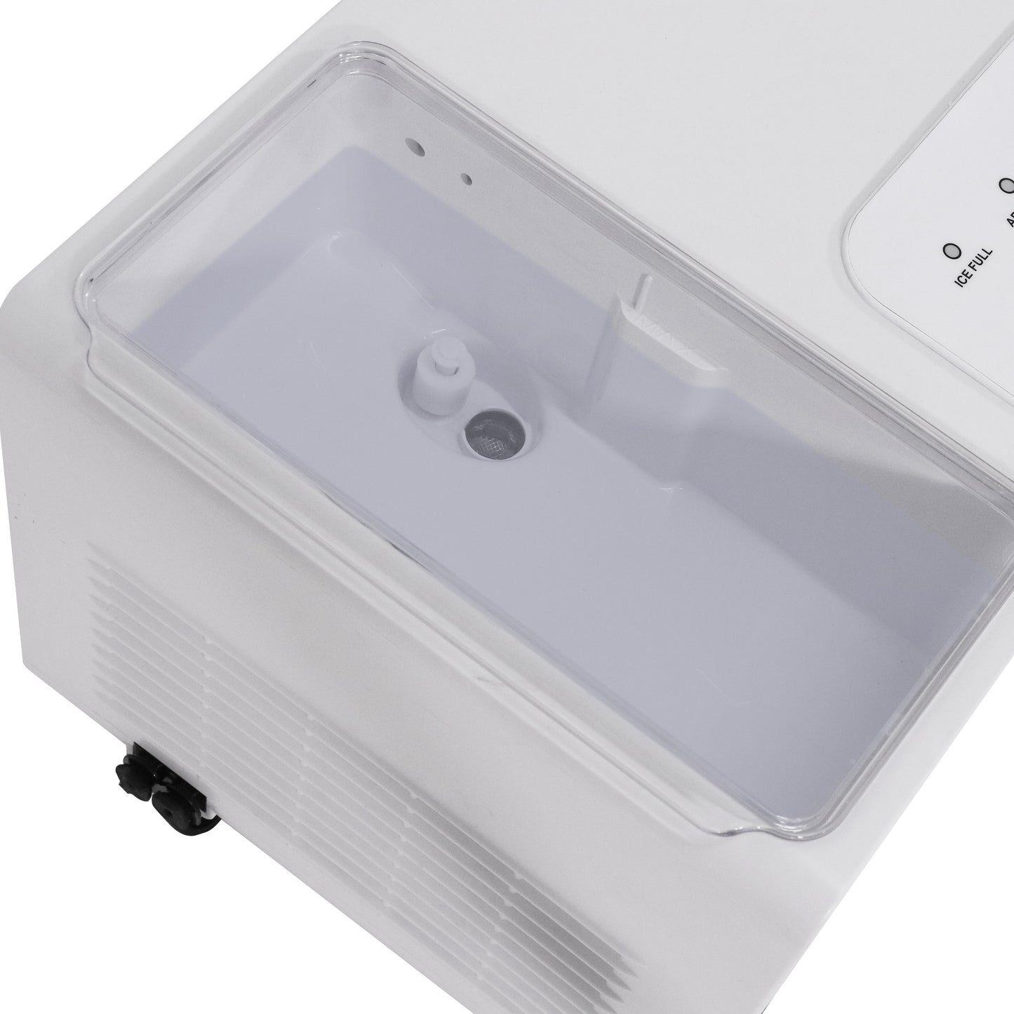 Whynter IBX-388WS SonicSnö Countertop Nugget Ice Maker 40lbs/24hrs with Removable Ice Drawer, Chewable Pebble/Sonic Type Ice in Silver and White Stainless Steel Finish