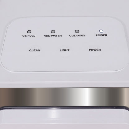 Whynter IBX-388WS SonicSnö Countertop Nugget Ice Maker 40lbs/24hrs with Removable Ice Drawer, Chewable Pebble/Sonic Type Ice in Silver and White Stainless Steel Finish