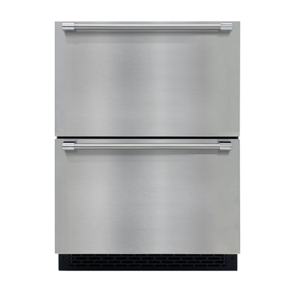 Vinotemp 24" Outdoor/Indoor Freezer and Refrigerator Drawer, Stainless